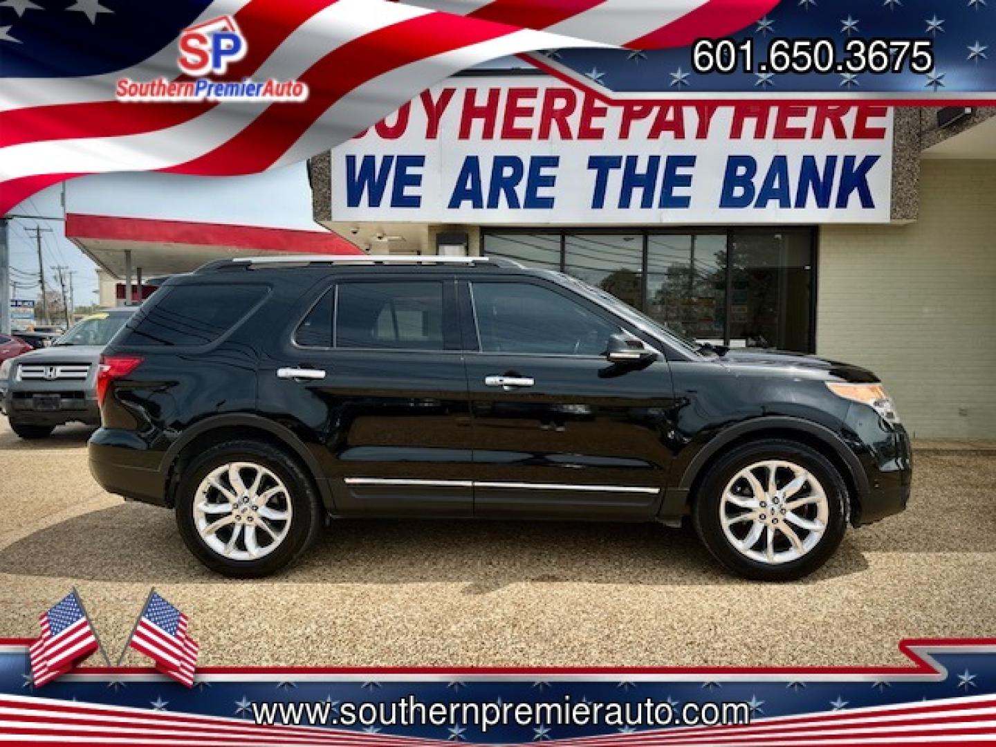 2012 BLACK FORD EXPLORER LIMITED (1FMHK8F80CG) , located at 922 W. Beacon St., Philadelphia, MS, 39350, (601) 650-3675, 32.770447, -89.127151 - Photo#6